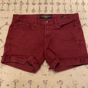 Like New Lucky Brand Abbey Jean Shorts